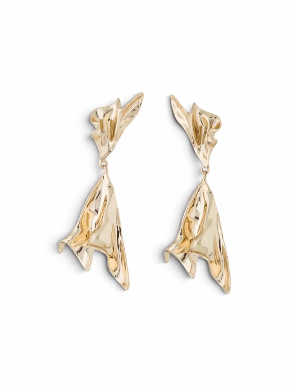 Alexis Bittar Dangle Drop Gold Earrings